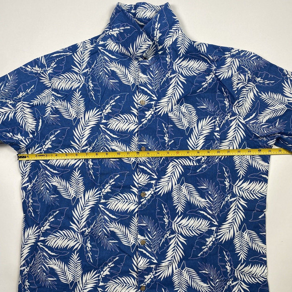 Coofandy Short Sleeve Button Down Hawaiian Shirt Blue Mens Size XL Brand New - Picture 4 of 9